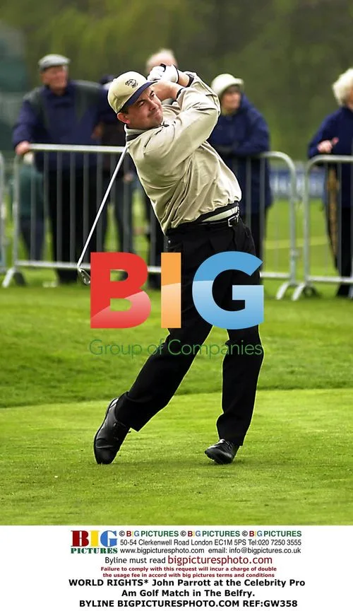 John Parrott at Celebrity Pro Am Golf Match