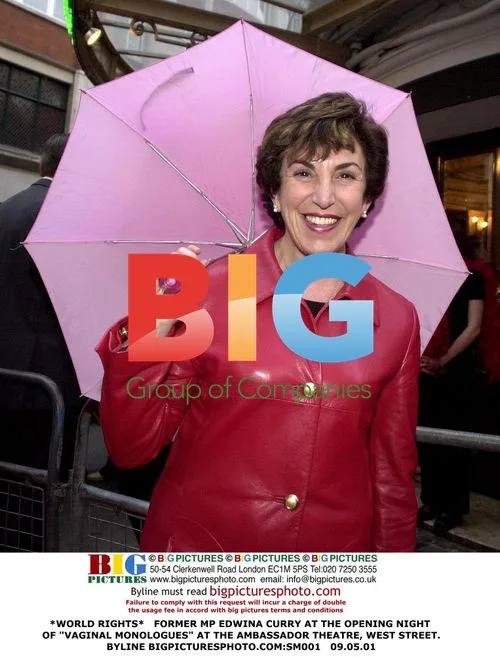 Edwina Curry at "Vaginal Monologues" Opening
