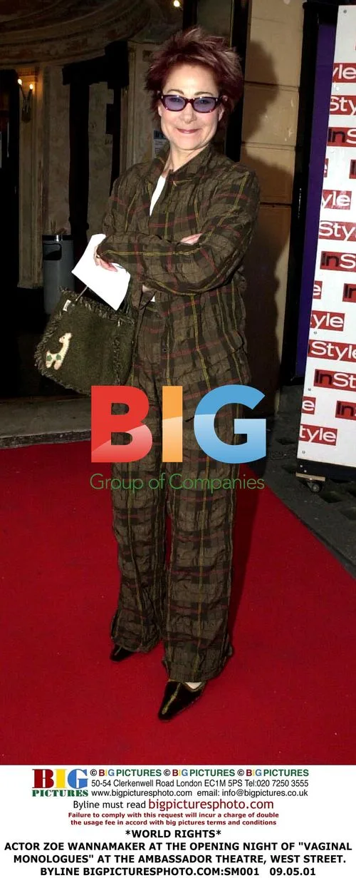 Zoe Wannamaker at "Vaginal Monologues" opening