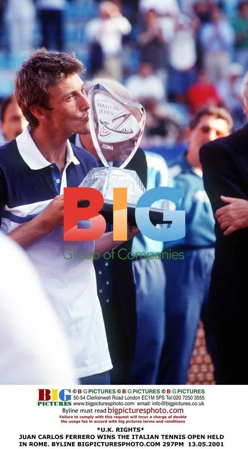 Juan Carlos Ferrero Wins Italian Tennis Open