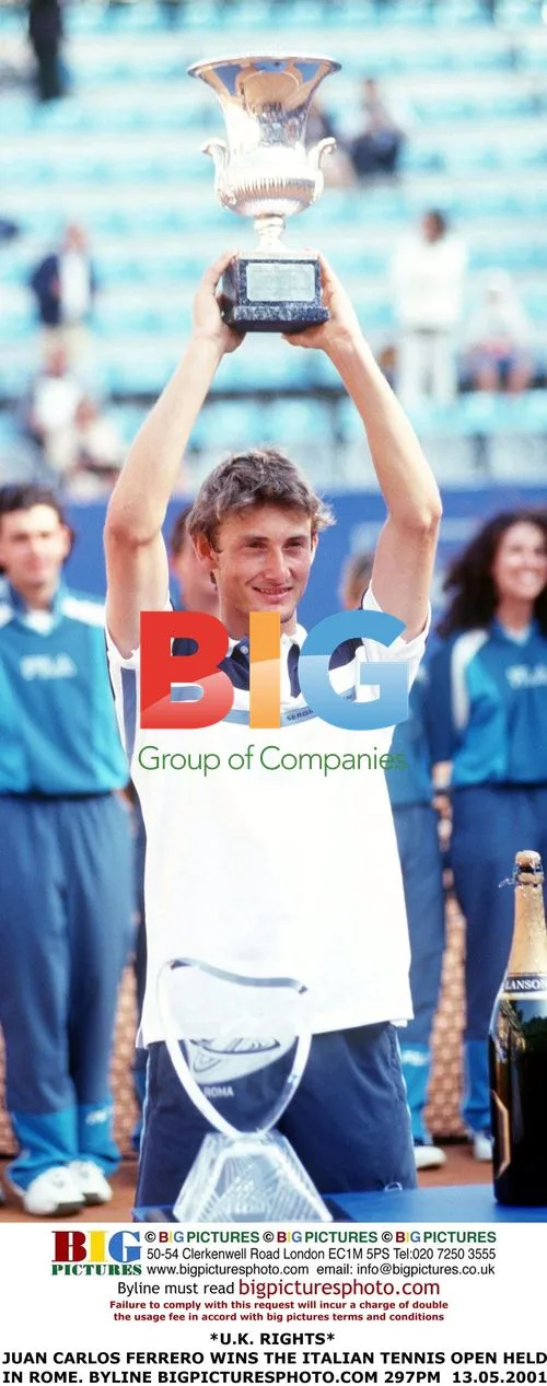 Juan Carlos Ferrero wins Italian Tennis Open
