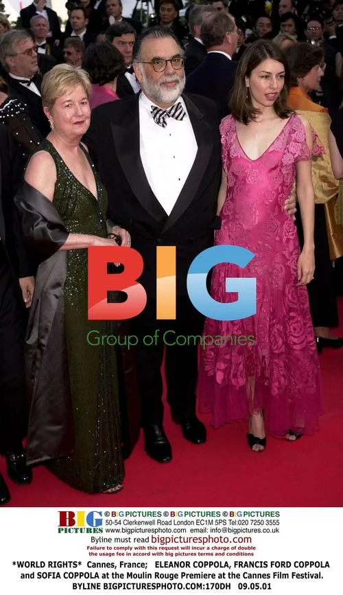 Coppolas at Moulin Rouge Premiere, Cannes 2001