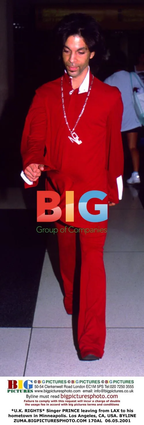PRINCE leaving LAX for hometown