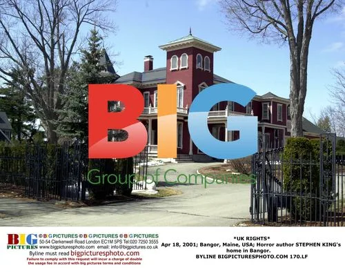 Horror author STEPHEN KING's home in Bangor, Maine