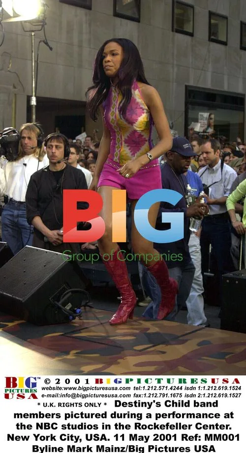 Destiny's Child Performs at NBC Studios