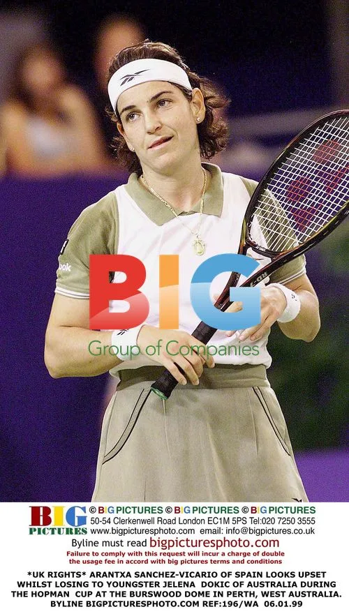 Arantxa Sanchez-Vicario Loses to Jelena Dokic
