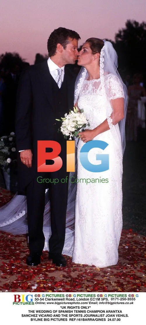 Arantxa Sanchez Vicario's Wedding to Joan Vehils