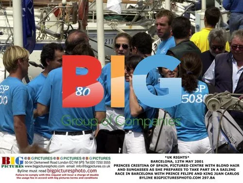 Princess Cristina of Spain at Sailing Race