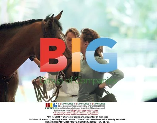 Charlotte Casiraghi tests new horse "Danub"