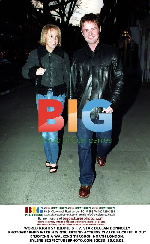 Declan Donnolly and girlfriend out in London