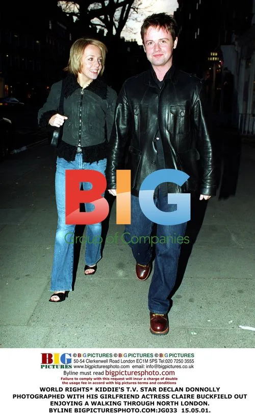 Declan Donnolly and Girlfriend Out in London