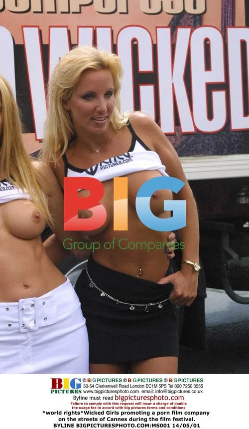Wicked Girls promote porn at Cannes Film Festival