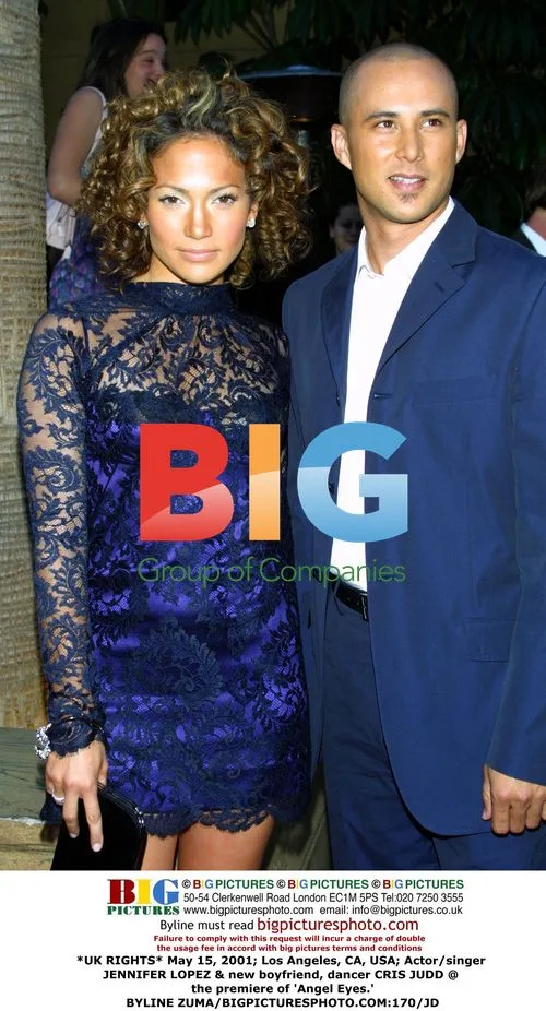 Jennifer Lopez & Cris Judd at 'Angel Eyes' premiere
