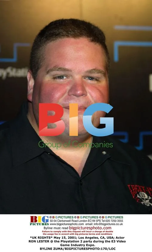 Ron Lester at Playstation 2 E3 party