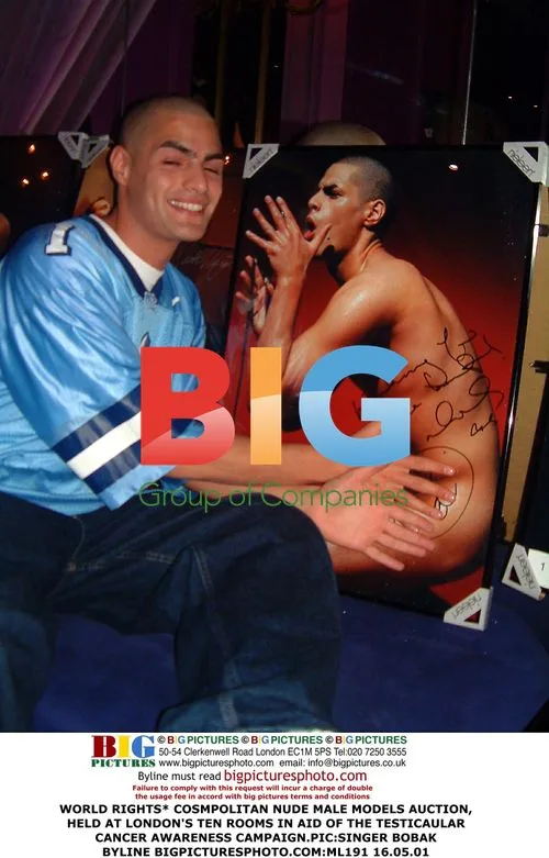 Cosmopolitan Nude Male Models Auction