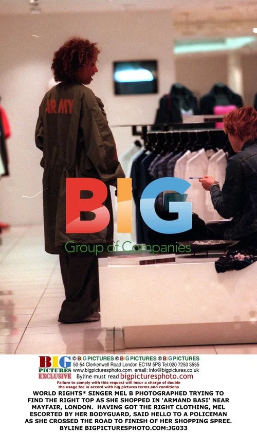 MEL B Shopping in London