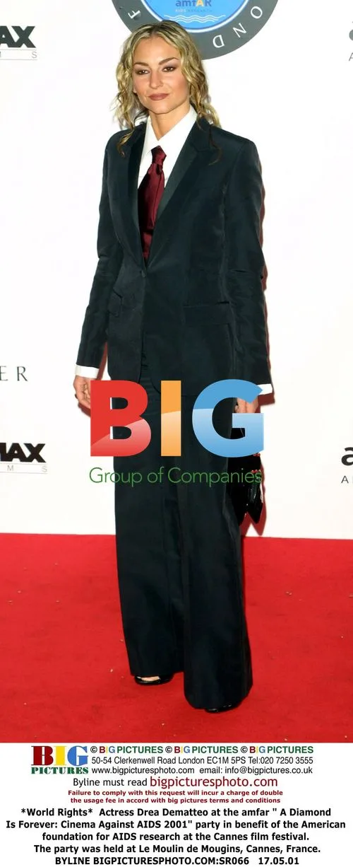 Drea Dematteo at amfAR Cannes 2001