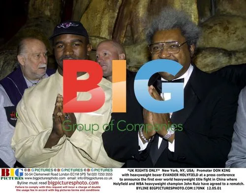 Evander Holyfield and Don King Announce China Rematch