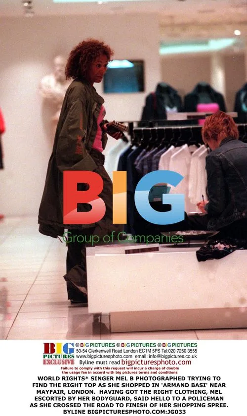 Mel B Shopping in London