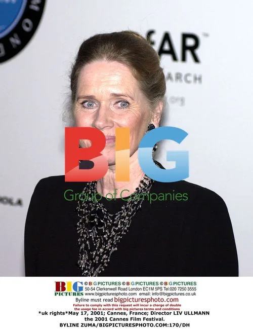 Director Liv Ullmann at 2001 Cannes Film Festival