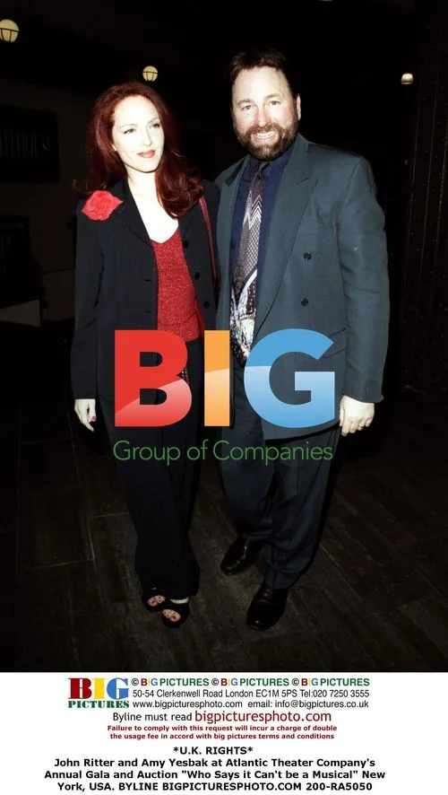 John Ritter and Amy Yesbak at Atlantic Theater Company Gala