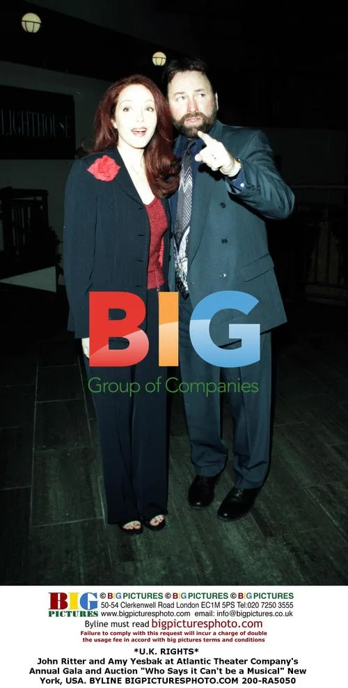 John Ritter and Amy Yesbak at Atlantic Theater Company event