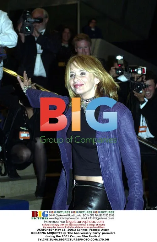Rosanna Arquette at 'The Anniversary Party' premiere