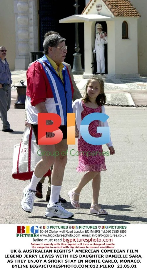 Jerry Lewis and Daughter Danielle in Monaco