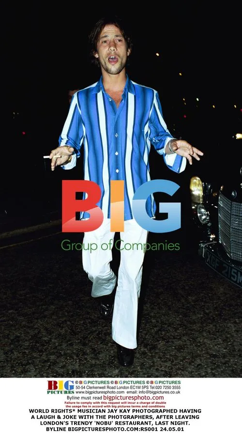 Jay Kay Photographed Leaving Nobu