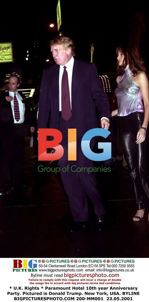 Donald Trump at Paramount Hotel 10th Anniversary