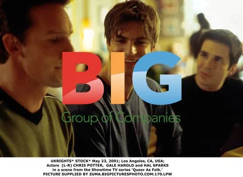 Actors on set of Queer As Folk