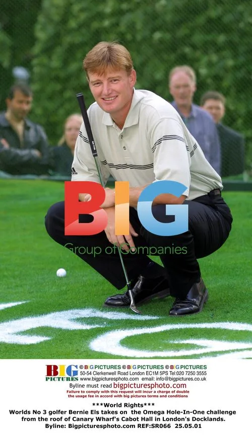 Bernie Els Omega Hole-In-One challenge