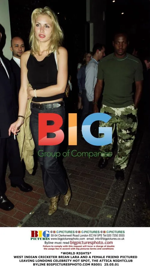 Brian Lara Leaving Attica Nightclub