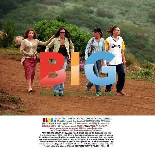 DiCaprio and Buendchen House Hunting in Malibu