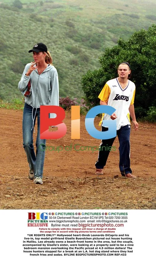 DiCaprio and Bundchen House Hunting in Malibu