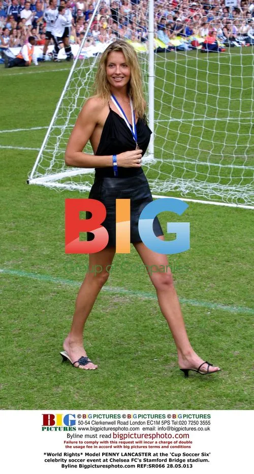 PENNY LANCASTER at 'Cup Soccer Six' event