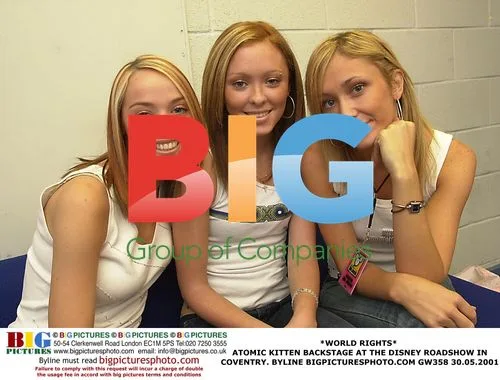 ATOMIC KITTEN at Disney Roadshow in Coventry