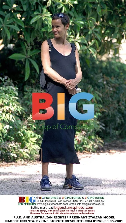 Pregnant Italian model Nadege Incinta