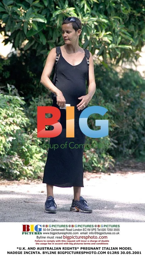 Pregnant Italian Model Nadege Incinta