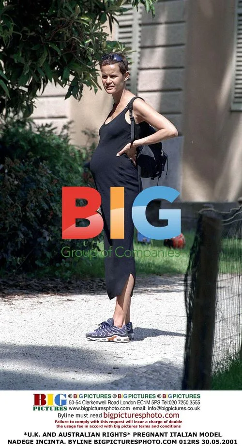Pregnant Italian Model Nadege Incinta