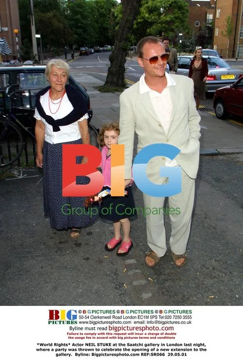 NEIL STUKE at Saatchi gallery party
