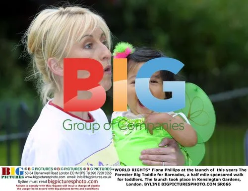 Fiona Phillips at Barnardo's Forester Big Toddle launch