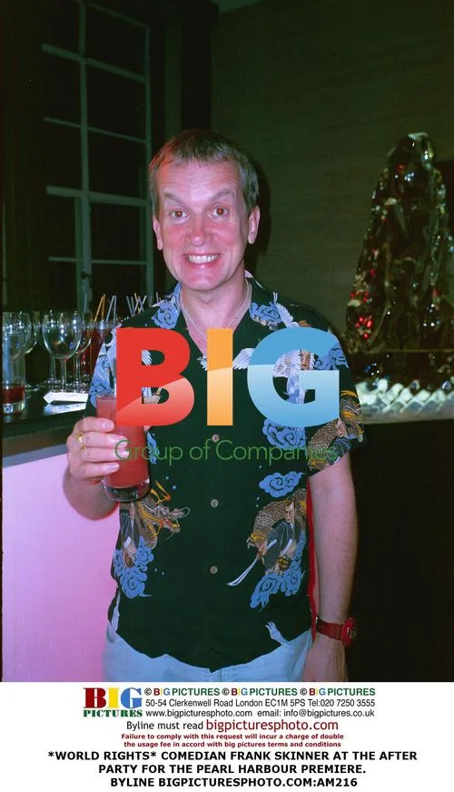 Frank Skinner at Pearl Harbor Premiere After Party