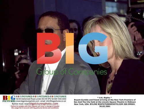 Bryant Gumbel and friend at 'Sex And The City' premiere