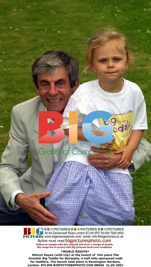 Melvyn Hayes at Forester Big Toddle launch