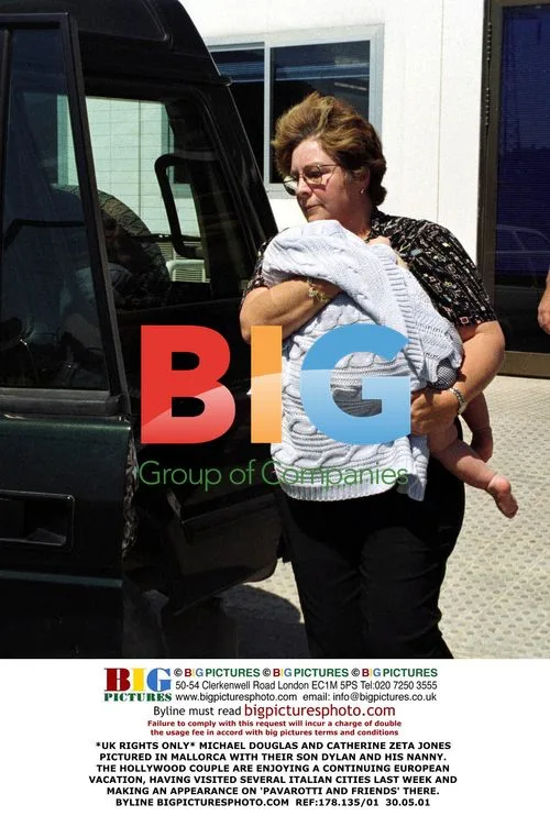 Michael Douglas and family in Mallorca