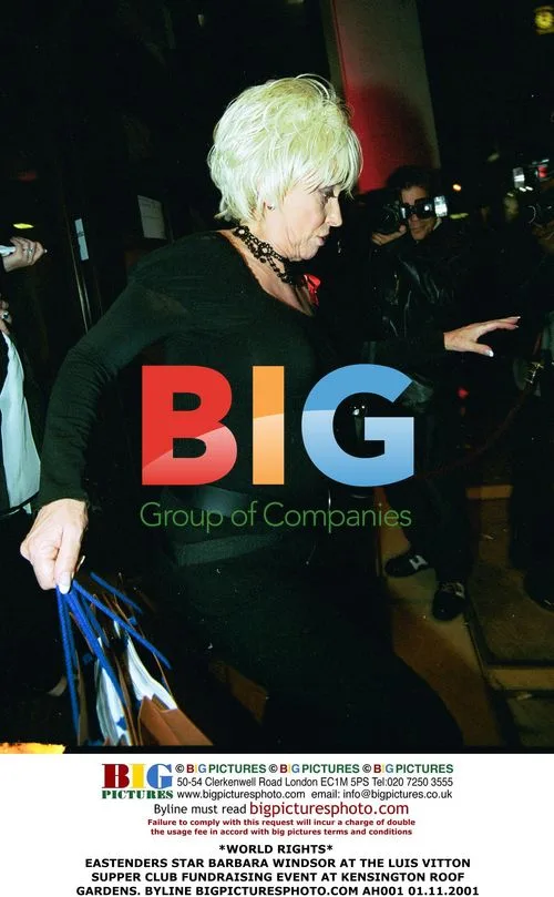 Barbara Windsor at Luis Vitton Fundraiser