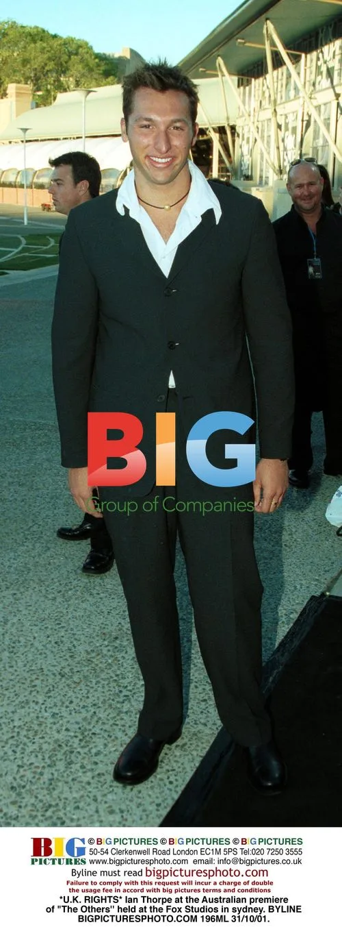 Ian Thorpe at Australian premiere of "The Others"