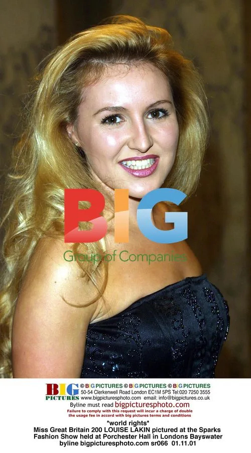 Miss Great Britain 200 LOUISE LAKIN at Sparks Fashion Show