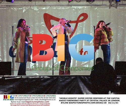 Super Sister Perform at Capital Radio Fireworks Party